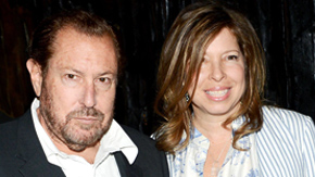 Julian Schnabel with Anne Pasternak