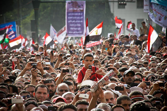 Tahrir Square demonstration 
